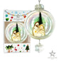 Nativity Plastic Ornament with Magnetic Crystal 3"x7" AF318