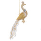 Gold & Silver Glitter Jeweled Ornament T3488