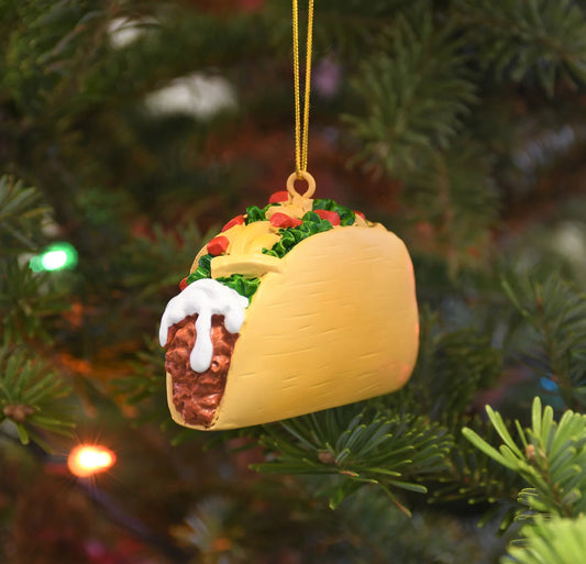 Taco Food Christmas Ornament 3969