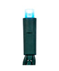 50-Count Teal Frost 5MM LED Christmas Lights, 25 ft Green Wire UL4100WWF